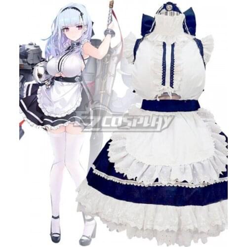 Azur Lane Bisque Doll Girls Maid Lolita Party Dress Adult Halloween Christmas Skirt Suit Carnival Dress Cosplay Costume E001