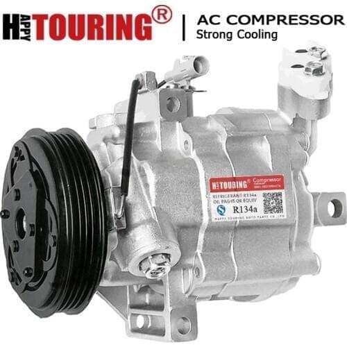 For SUZUKI SPLASH Swift Opel Agila B Enjoy DKV08R AC Compressor 9520051KA0 95200-51KA0 Z0006291A 9870162679 ZXL200PG 9870162679