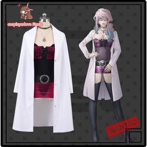 Akudama Drive Doctor Cosplay Costume Halloween Christmas Costume