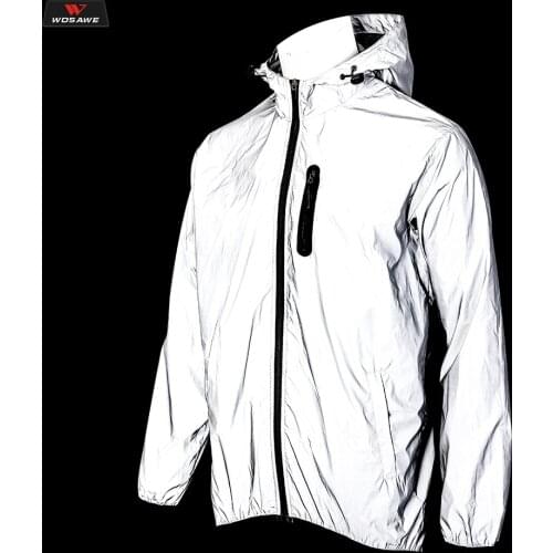 WOSAWE Motorcycle Jackets Motocross Racing Jacket Breathable Men Motorbike Riding Waterproof Four Season Full Reflective Clothes
