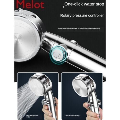 Supercharged Shower Shower Head Set Rain Household Super Strong Bath Heater Water Heater Bath Hose Water Dragon Shower Head