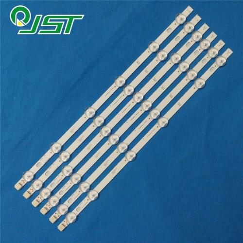100% New 6pcs/Kit LED strips for VOX LED-42880 HITACHI TV 42HYT42U VES420UNDL 2D N01 42 VNB Reduced A TYPE REV0.1 30085178