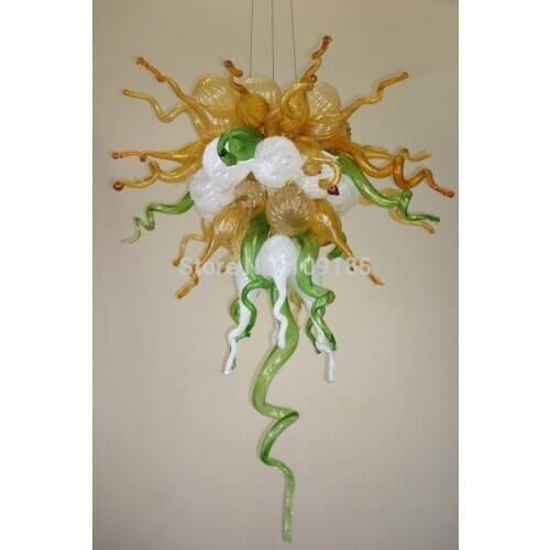 Wholesale price Handmade Blown Glass Lighting Chandelier turkish chandelier for sale