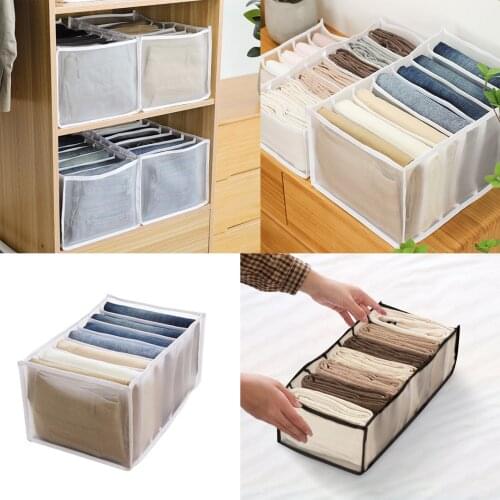 Closet Organizer Underwear Bra Storage Box Drawer Closet Organizers Divider Boxes For Home Scarves Socks Bra Pants Basket