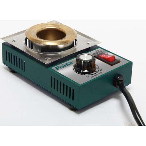 Soldering Tool Stainless Steel Solder Pot Plating Station Welding Repair Tool Temperature Adjust Molten Tin Crucible Furnace