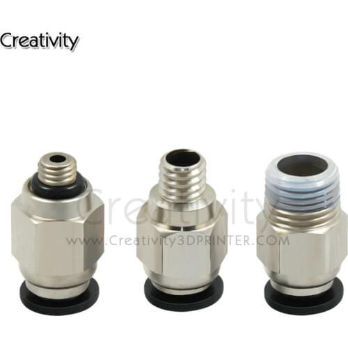Pneumatic Connectors PC4-01 Remote For V6 V5 J-head Bowden 1.75mm PTFE Tube 3D Printer Parts Quick Coupler Fittings Hotend Part