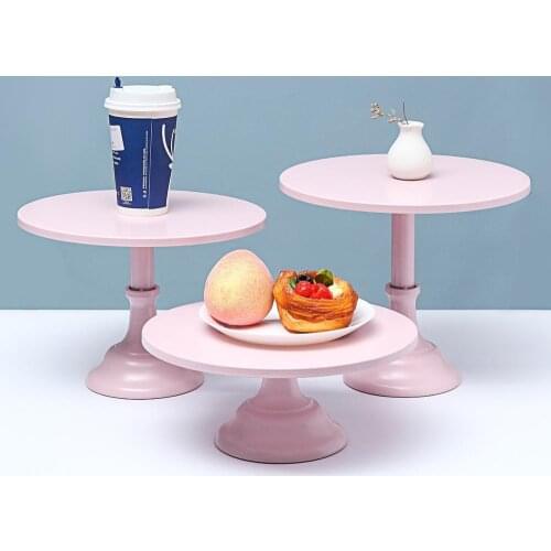 Party display stand wedding decoration wrought iron birthday Candy plate tray dessert fudge desktop afternoon tea cake stand