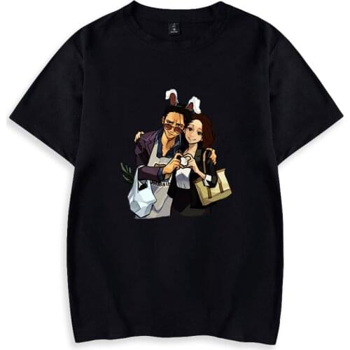 The Way Of The Househusband Gokushufudo Printed Spring Summer Holiday Street Graffiti Style Men/Women Casual T-shirt