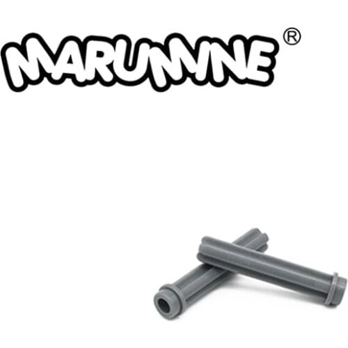 Marumine Technology Axle 3 with Stud For Building Blocks Cross axle 6587 13670 Parts DIY Car Robot Educational Creative gift Toy