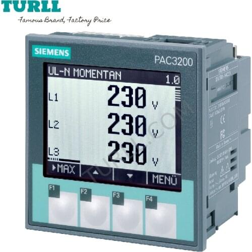 SIEMENS SENTRON Measuring Device 7KM PAC3200 LCD Modbus TCP RTU PROFINET PROFIBUS IEC61557-12 22 7KM2112-0BA00-3AA0 2AA0 1BA00