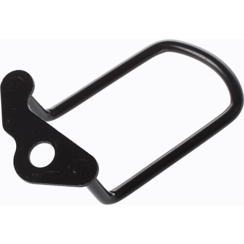 Cycling Bicycle Steel Iron Rear Derailleur Chain Guard Protector Black