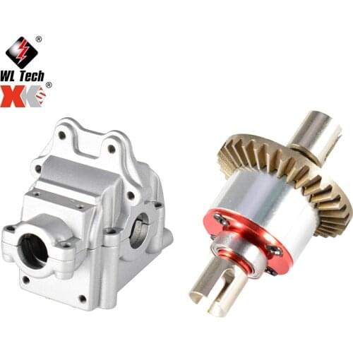 Wltoys 144001 Metal Differential Gear Wave Box Gear Box Cover 144001-1254 for Wltoys 124018 124019 RC Car Upgrade Spare Parts