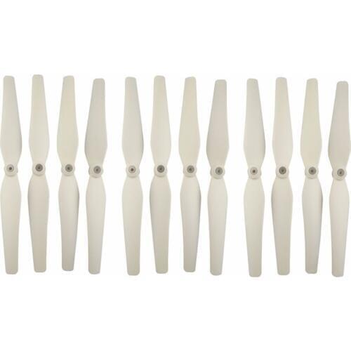 12PCS Propeller for HS100 S70W T35 Quadcopter Spare Parts Drone Blade White