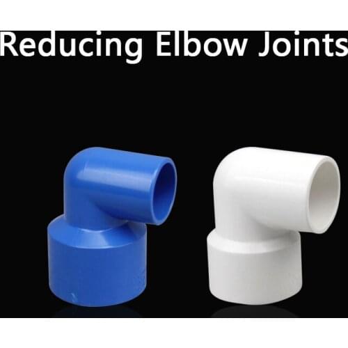 25mm-50mm to 20mm-40m Reducing Elbow Joints Aquarium Fish Tank Agricultural Irrigation Fitting Garden Water Pipe Connectors 1Pcs
