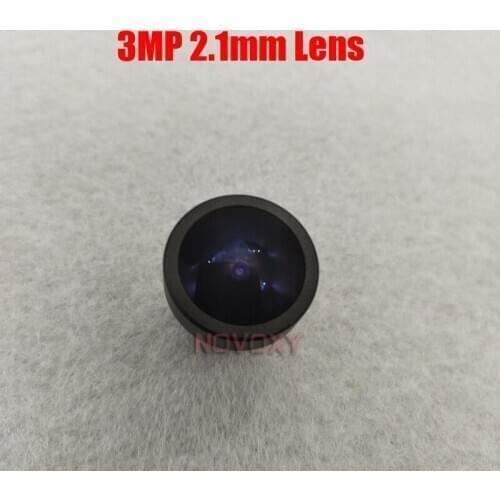 3MP HD 2.1mm CCTV IP Camera MTV Board IR Lens F2.0 Aperture 1/2.7" Image Format