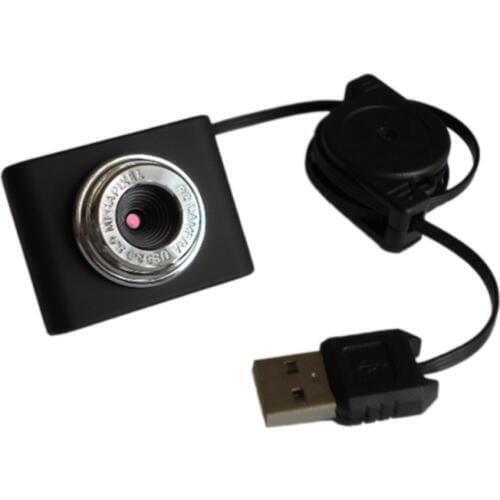 8 Million Pixels Mini Webcam HD Web Computer Camera with Microphone for Desktop Laptop USB Plug and Play for Video Calling