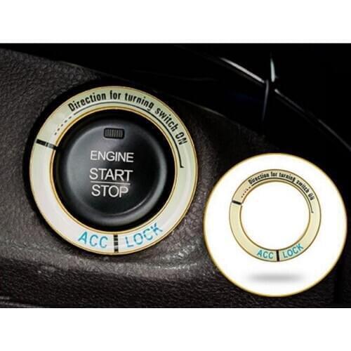 Auto accessories Ignition swtich Key Ring for M/azda A/ngkorela A/ttic C/X4 C/X5 Luminous Sticker cover