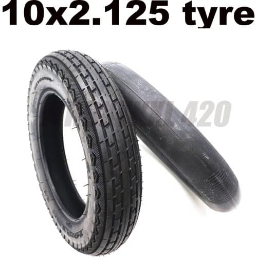 Free shipping 10x2.125 Electric Scooter Balancing Hoverboard self Smart Balance Tire 10 inch tyre with Inner Tube10*2.125