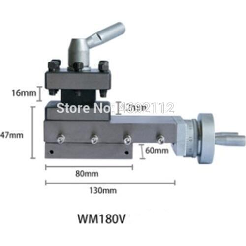 WM180V Square Tool Holder High quality Metal Lathe Tool Holder Assembly Machine Small Carriage Knife Holder 90mm Stroke Hot Sale