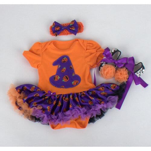 Baby Romper Dress Newborn Halloween Costumes Baby Girl Halloween Romper Tutu Dress Costume Clothes Outfit Clearance processing