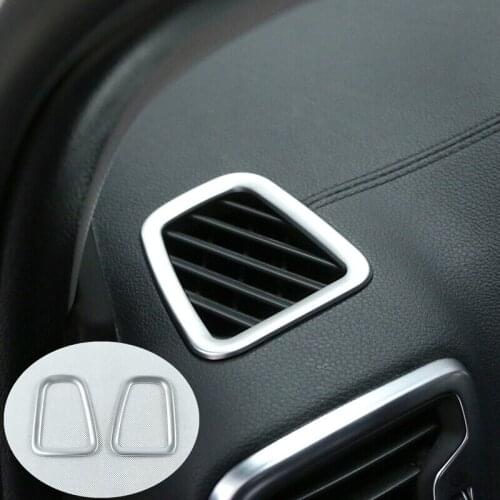 For KIA Sportage 4 QL KX5 2016 2017 2018 ABS Chrome Car Small air outlet Decoration Cover Trims auto car styling accessories