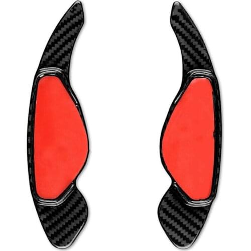 Steering Wheel Paddle Shifter Cover Carbon Fiber for Land Rover Discovery Jaguar