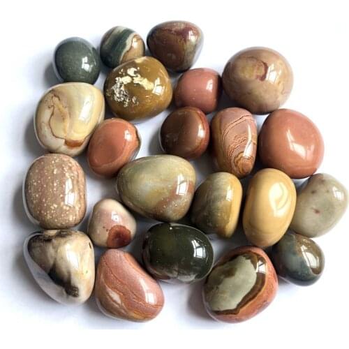 Natural Ocean Stones Crystal Carnelian Tumbled Palm Stones for Fengshui