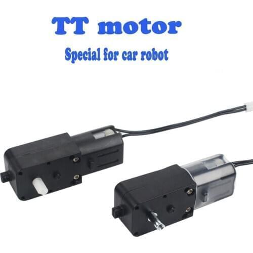 Newest High Quality Tt Motor Car Robot Special Magic Er Robot Intelligent Car Deceleration Motor Anti-Reverse Insertion