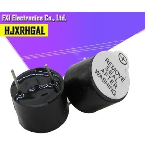 New Arrival 10pcs 12v Active Buzzer Magnetic Long Continous Beep Tone 12*9.5mm