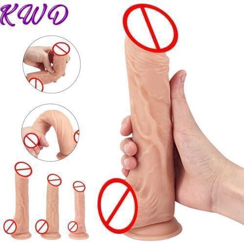 Skin feeling Realistic Dildo Sex Toys for Woman Realistic Penis Strong Suction Cup Dick Toy for Adult Female Masturbation