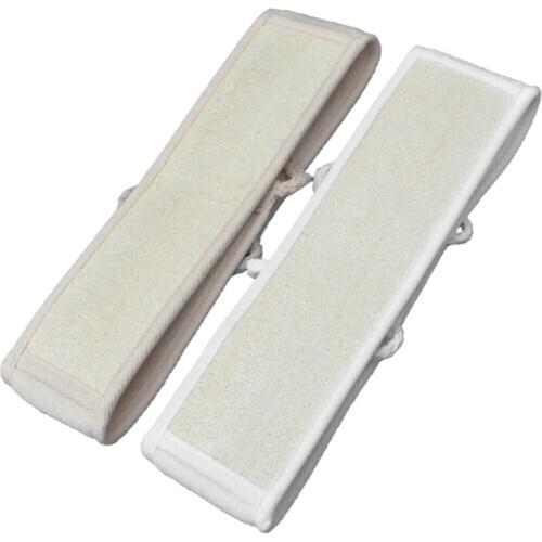 70cm Natural Loofah Back Scrubber Washer Shower Exfoliating Body Deep Cleaning Double Sided Massage Bath Sponge Bathroom G99E