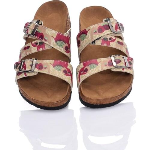 Streetfly 2021 New fashion Colorful Women Slippers eva sole orthopedic comfortable flat sole Open toe slippers