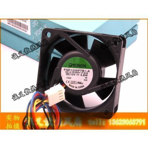 SUNON psd1206ptb1-a (2).U.B3667.F.GN 12V 3.6W COOLING FAN