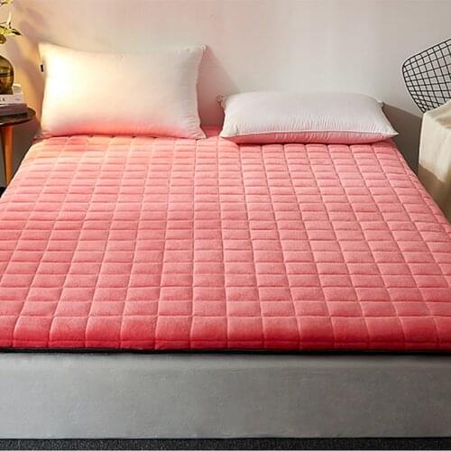 Comfortable Soft Foldable Tatami Mattress student dormitory single double Thick 5cm Flannel Mattress twin queen king size