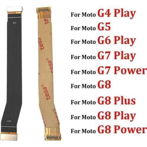 10Pcs Main Board Motherboard Connector Board Flex Cable For Moto G4 G6 E5 G7 G8 Power Play Plus Go One P30 Play Hyper