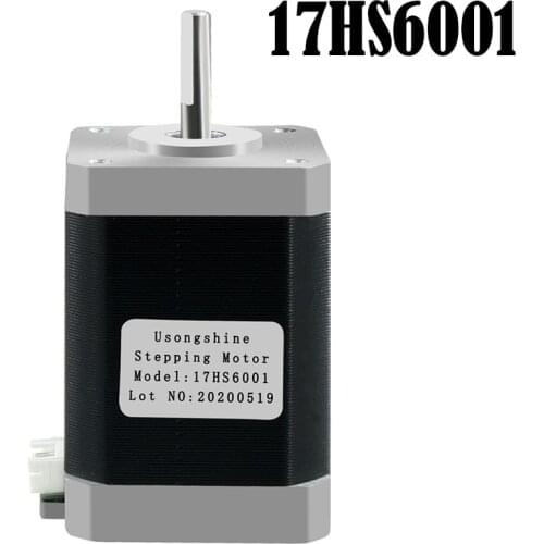 2-phase hybrid stepper motor nema17 motor 60mm 0.7N.M 4-wire nema 17 17HS6001S for 3D printer cnc motor instead of 17HS6401S