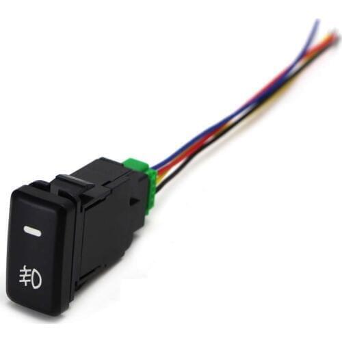Auto Retrofit Switch Waterproof Toggle Switch Fog Lamp Switch With 4 Line For Toyota Lexus White Light CNIM Hot