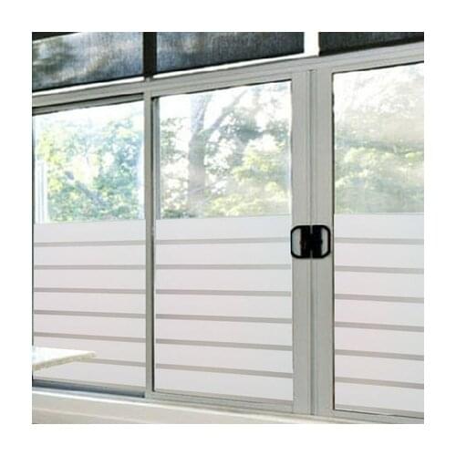 White Static Cling Glass Film Anti-UV Vinyl Frosted Drop-Shipping Home Decals Window Film Privacy Protection Sticker 45x200cm