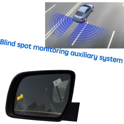 Car BSD BSM BSA Blind Area Spot Warning Drive Mirror Rear Radar Detection System For Ford Everest 2015~2020