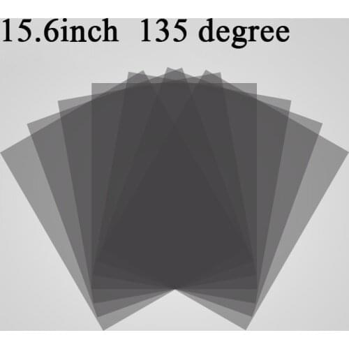 2PCS New 15.6inch 135 degree Glossy LED/LCD Polarizer Polarizing Film for LCD LED IPS Screen for TV LCD Monitor Super clear