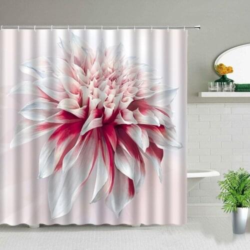 Beautiful flowers curtains for bath shower Curtains curtains in the room Curtains for the kitchen bathroom Bathroom curtains