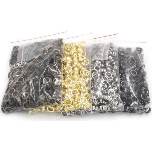 Eyelets (100 pieces/batch). Clothing and accessories. Vents. Canopy cloth rope hole. Buttonhole. rivet. Metal hole. Bag decorati