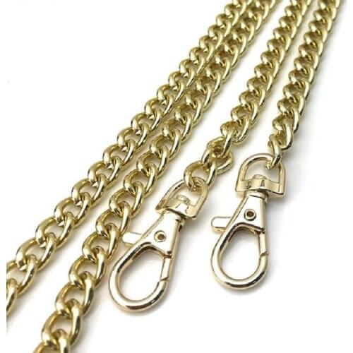 Luggage Handbag Hardware Accessories 120cm Open Spring Hook Buckle Matching Shoulder Strap High-end Chain