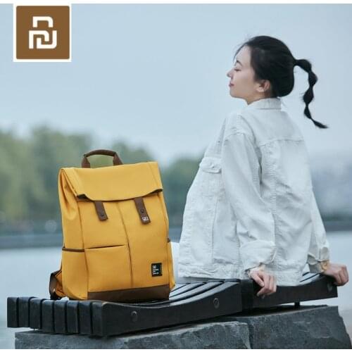Youpin 90fun College School Leisure Backpack 15.6 Inch Waterproof Laptop Bag Rucksack Outdoor Travel For Men Women