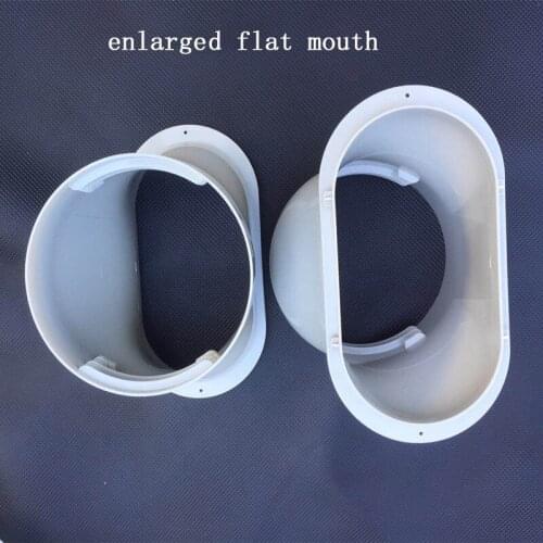 Removable exhaust pipe interface for connecting parts air conditioning exhaust pipe joint