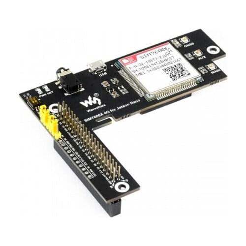 SIM7600G-H 4G / 3G / 2G / GNSS Module for Jetson Nano, LTE CAT4, Global Applicable