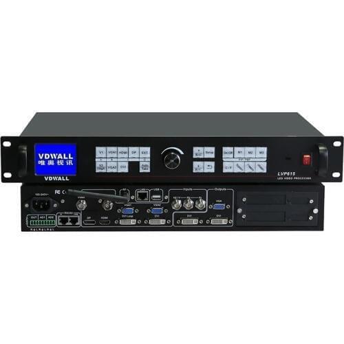Vdwall lvp615 led video display processor scaler 2304*1152 Support 2 sending cards DVI VGA HDMI LED video wall controller