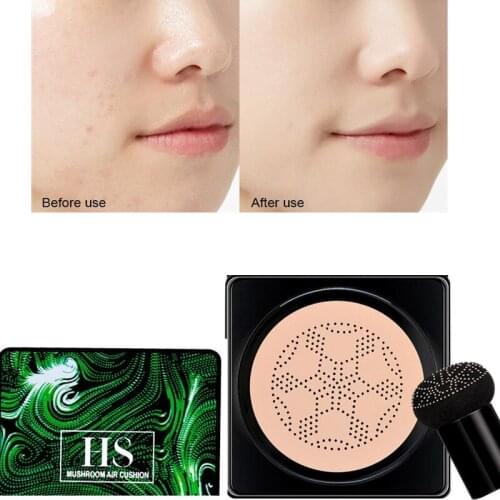 Mushroom Head Air Cushion CC Cream Concealer Natural Air-permeable Moisturizing Air Cushion BB Cream Foundation Cosmetics TSLM1