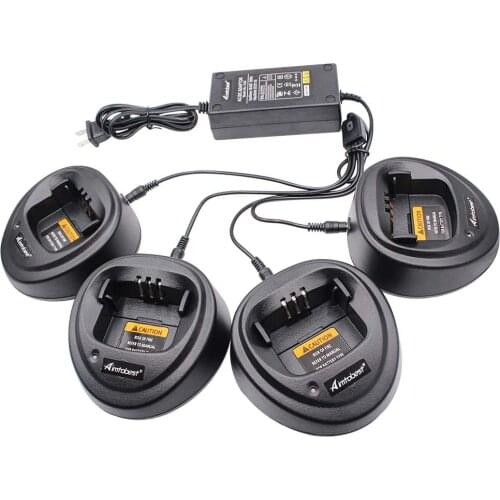 WPLN4137 WPLN4137BR Multi Unit Charger Compatible for Motorola Radio CP200 CP200D CP200XLS CP040 CP180 PR400 DP1400 EP450 EP450S
