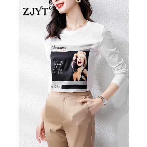 ZJYT Women's T-shirts With Print